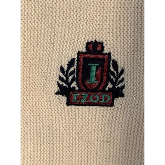Vintage Men’s L cardigan Izod Preppy Collegiate Grandpa Okd Money sweater - Picture 3 of 8